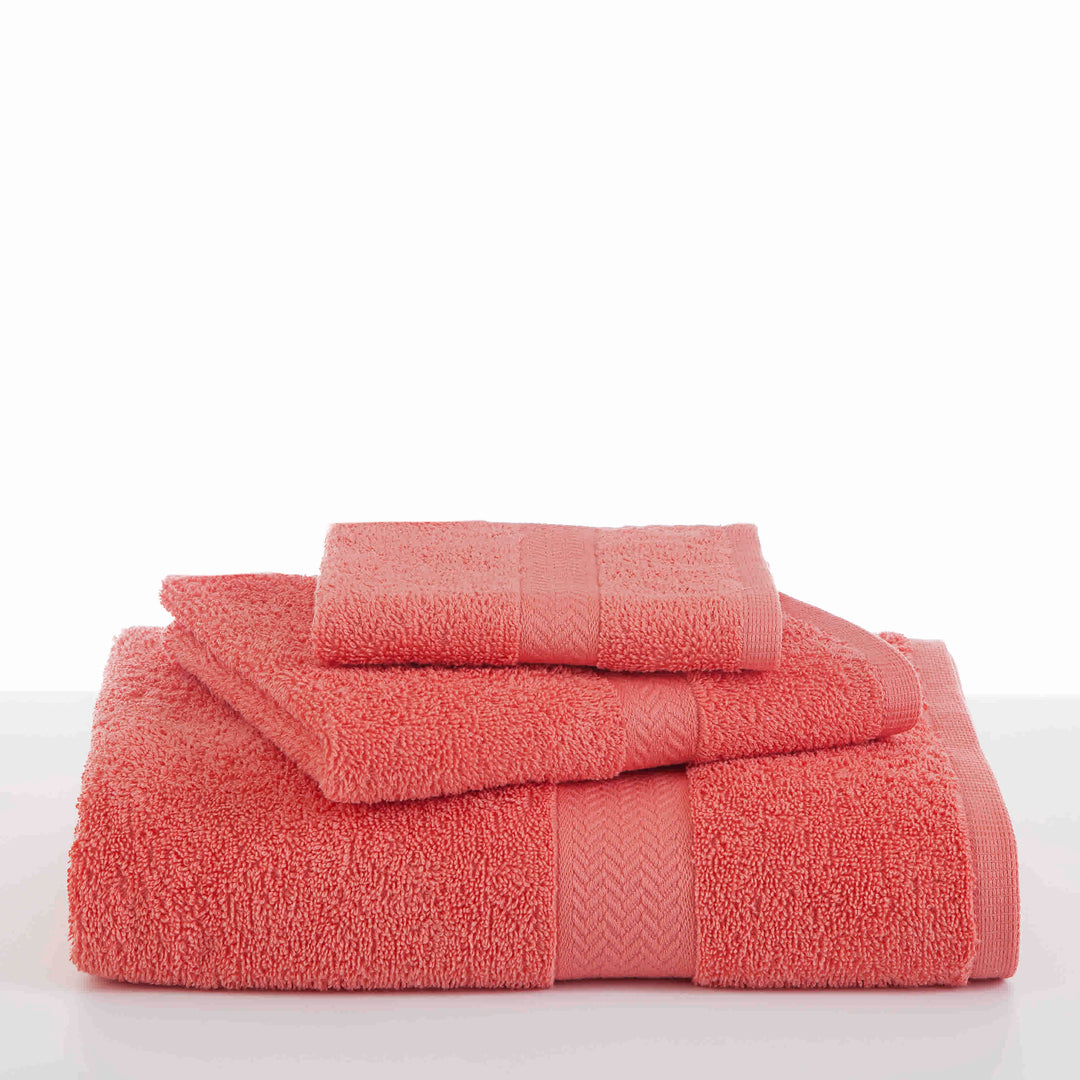 Baltic Linen Ringspun Cotton 6-Piece Towel Set - Mocha