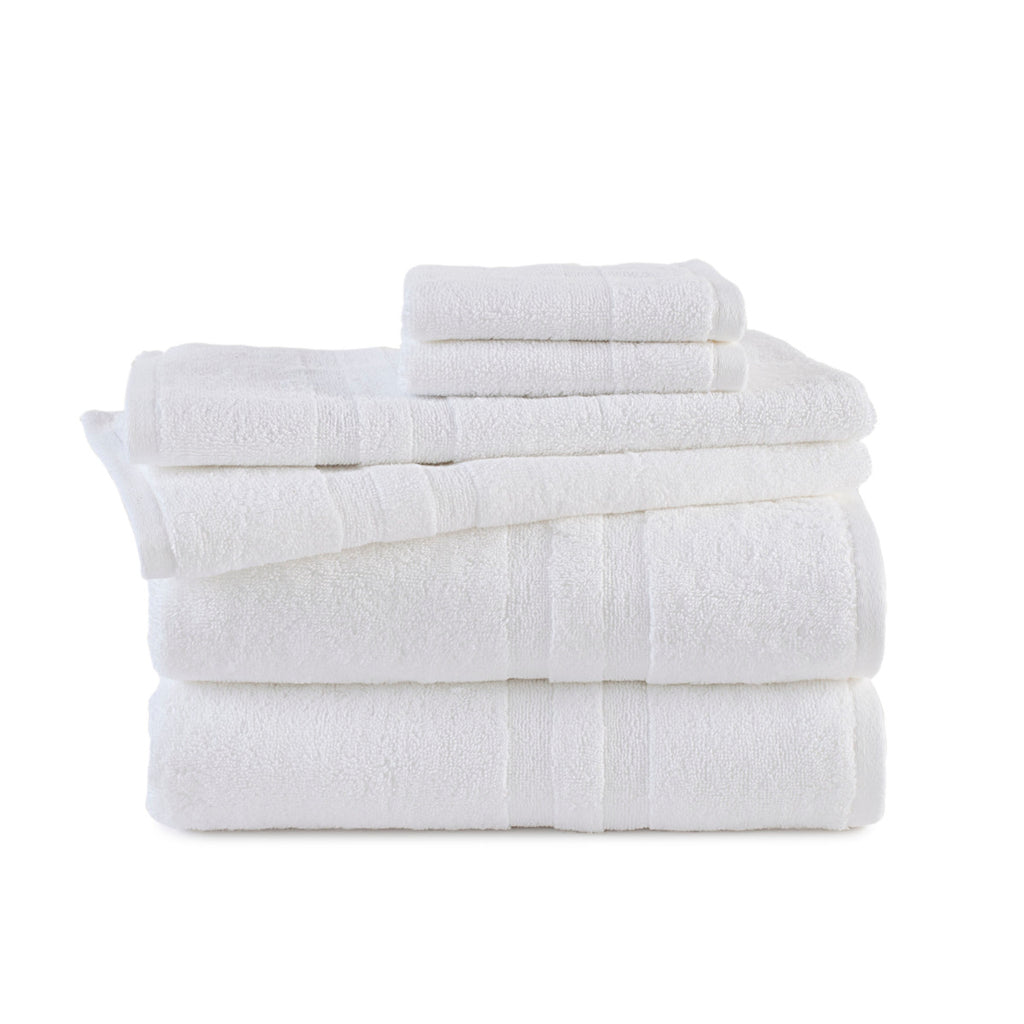 Large Bath Towel Set - Black and Beige Alessandro Di Marco