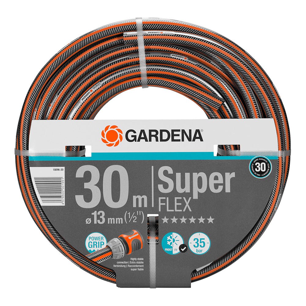 Gardena Premium Superflex Hose 30m - 18096