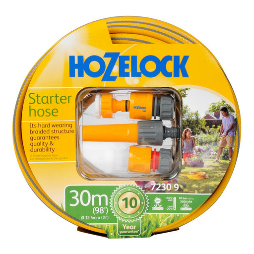 Hozelock 2416 Compact Garden Hose Reel Cart with 30m hose