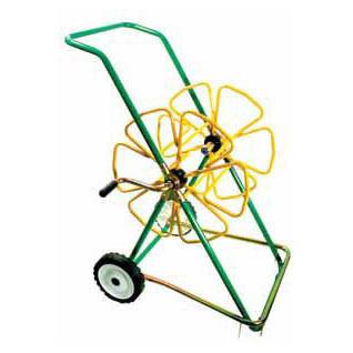 Portable Steel Hose Reel with Wall Bracket — Easy Garden Irrigation