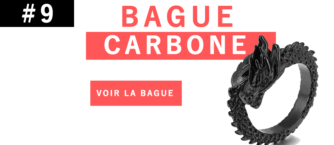 9) Bague Dragon Carbone