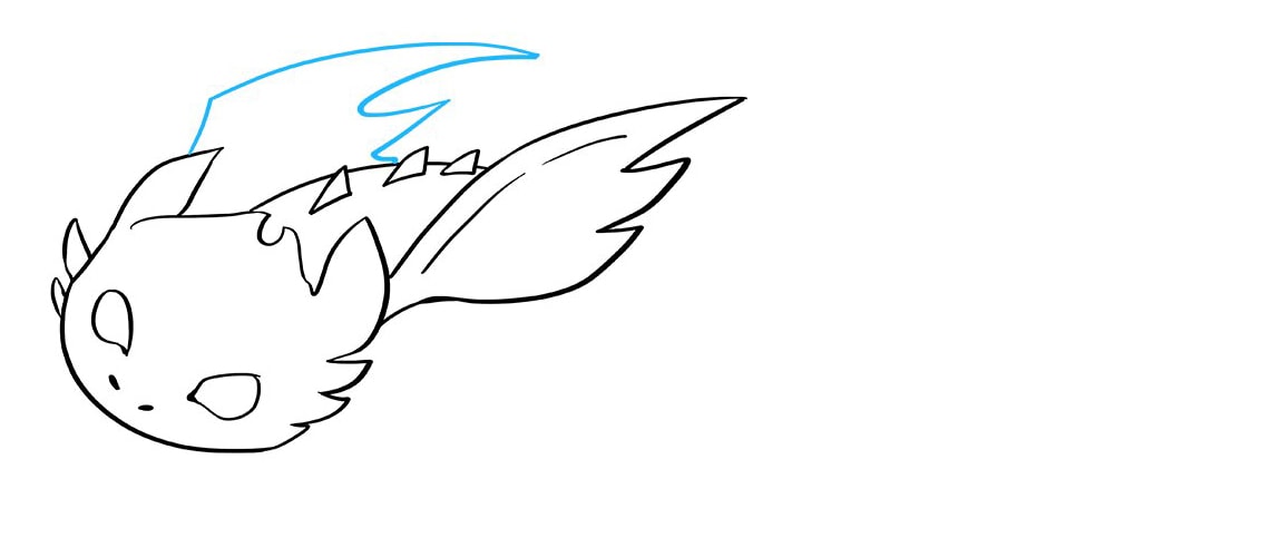 Dessiner Ailes Krokmou 3