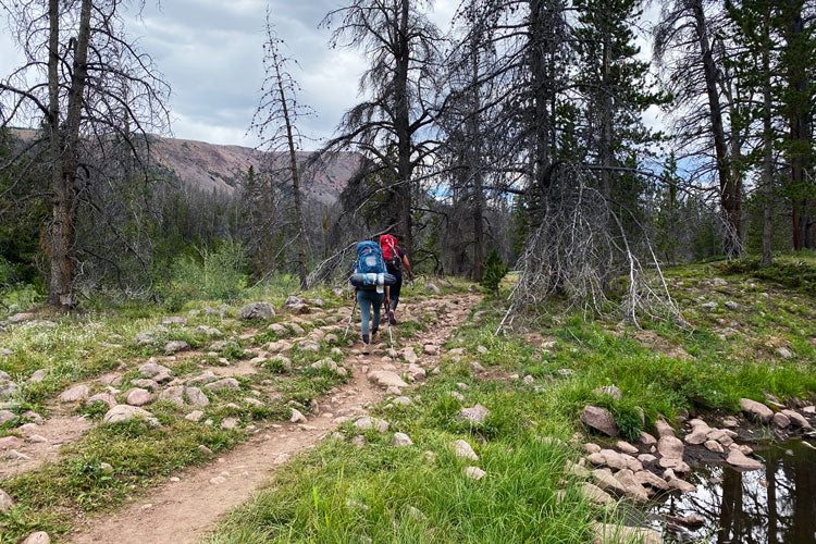 hiking kings peak in utah - 3v gear