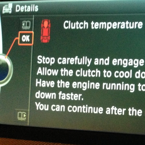 BMW Clutch Temperature