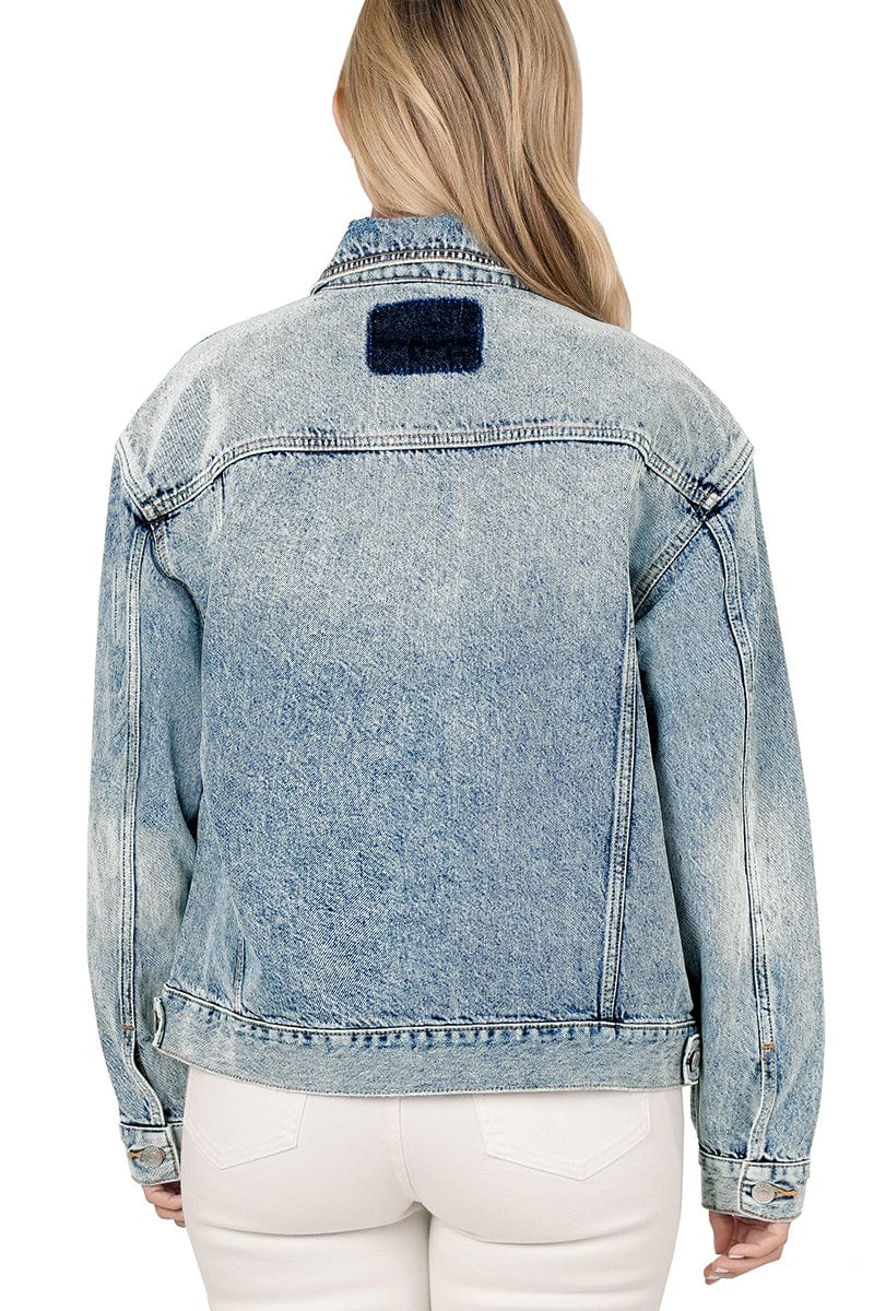 Zenana Washed Denim Jacket – jfybrand