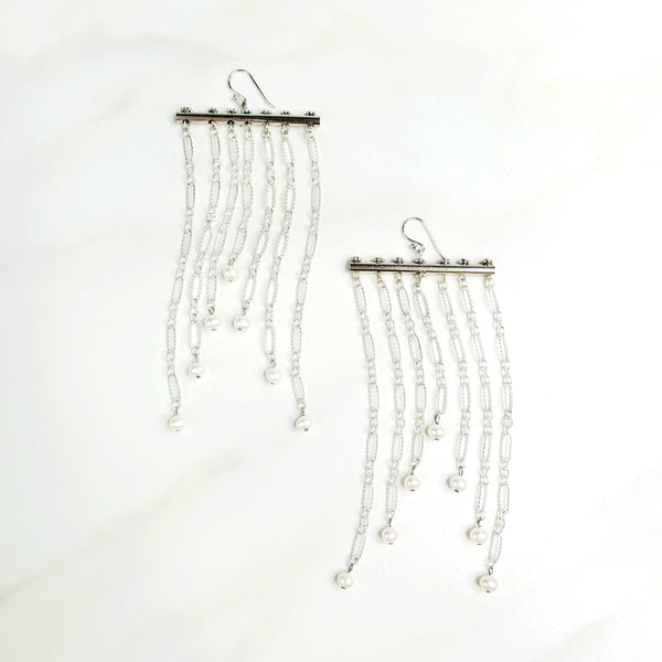 Sylvie Gabrielli Vivace Earrings Handmade with Vintage Beads and Fresh –  jfybrand