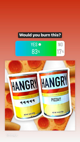 Would you burn a Pizza Candle?