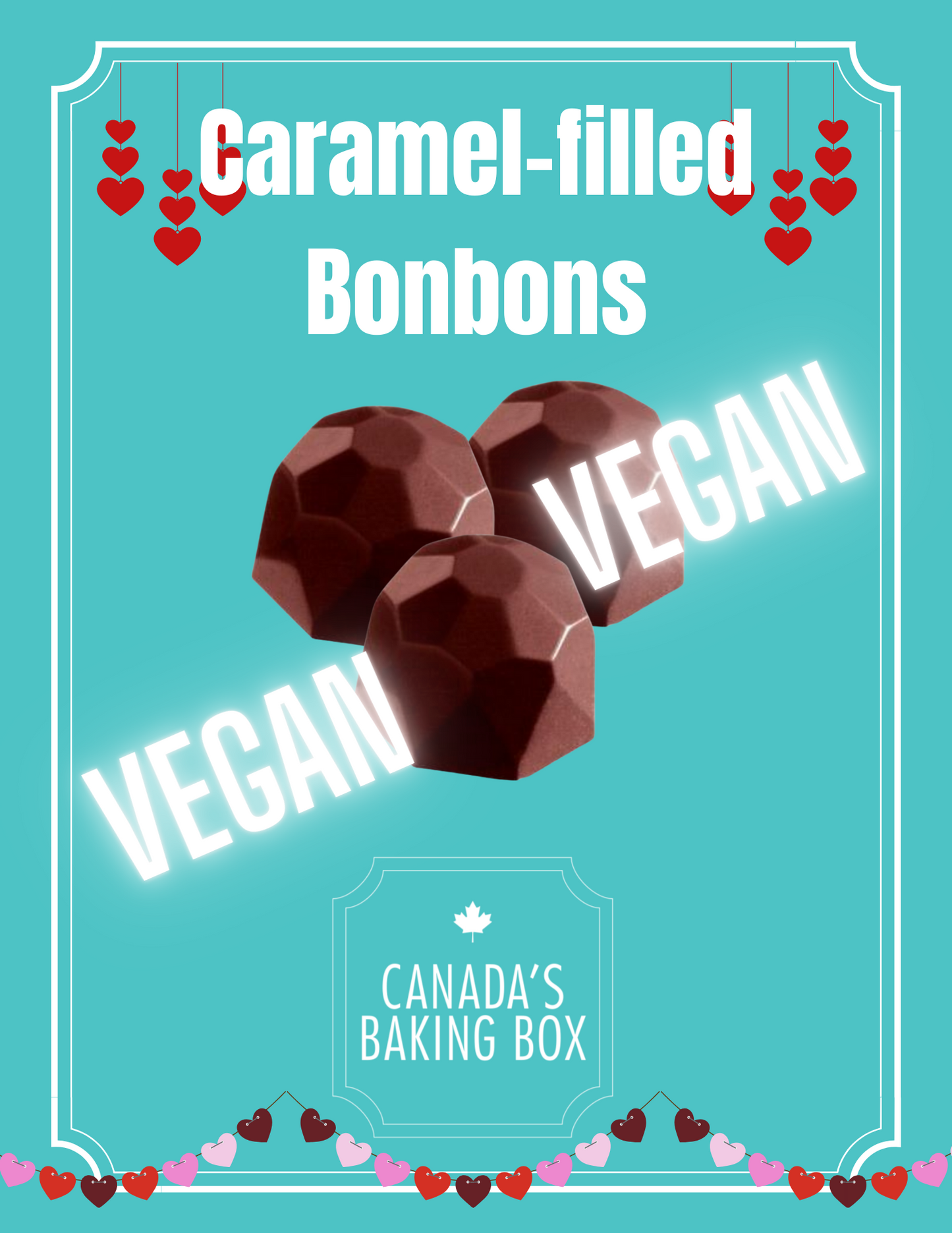 Vegan/Gluten-free - Complete Caramel-Filled Bonbon Baking Kit