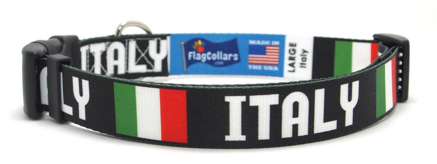 Australia Dog Collar | Australia Flag | Quick-Release Buckle | Made in NJ,  USA | for Large Dogs