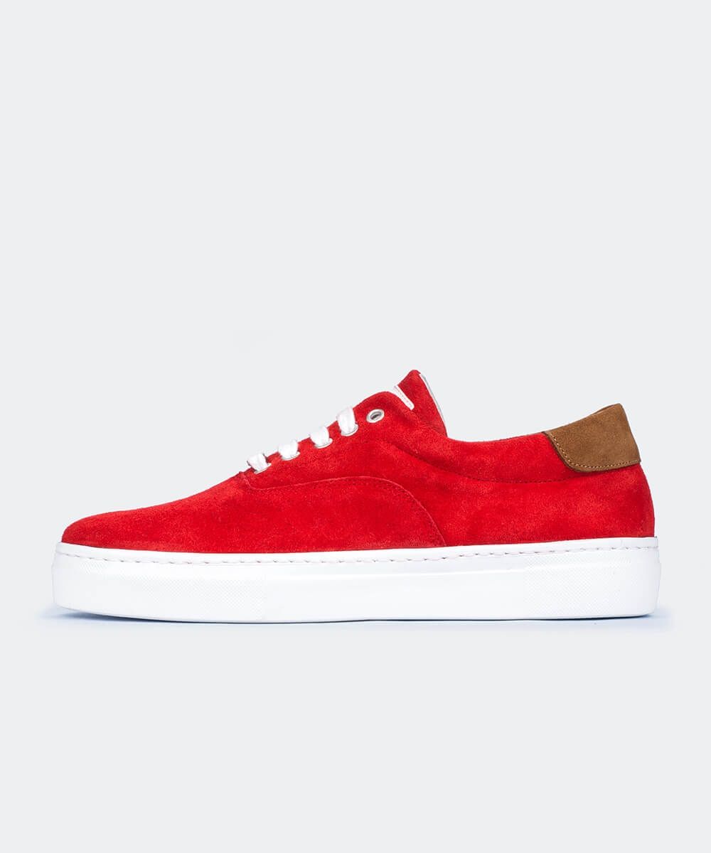Sneakers mujer y Zapatillas rojas - Tortola