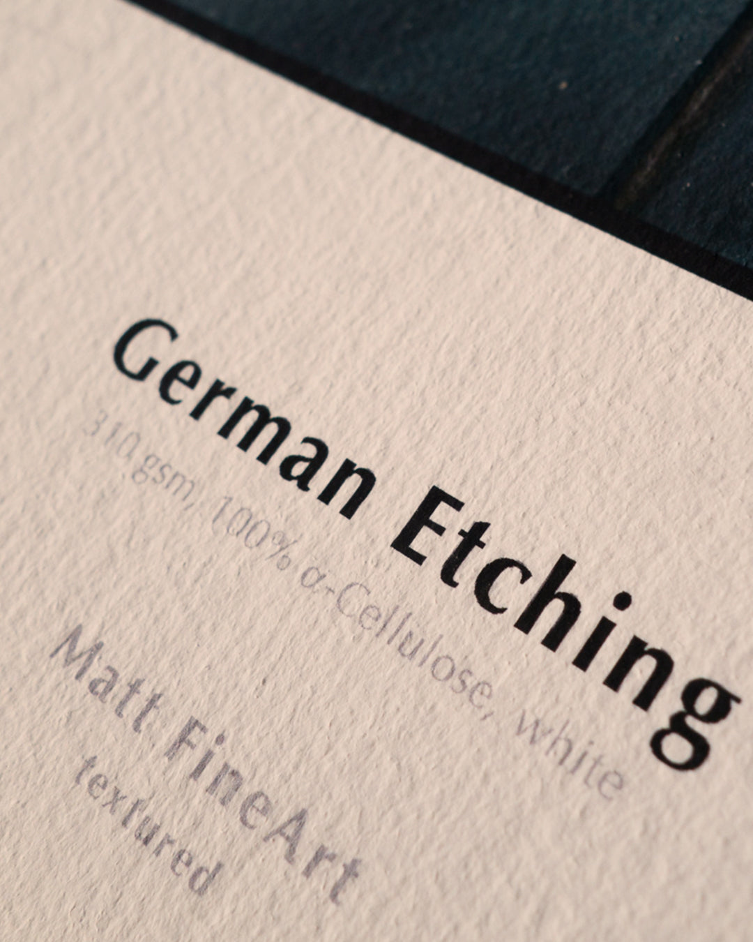 German Etching paper