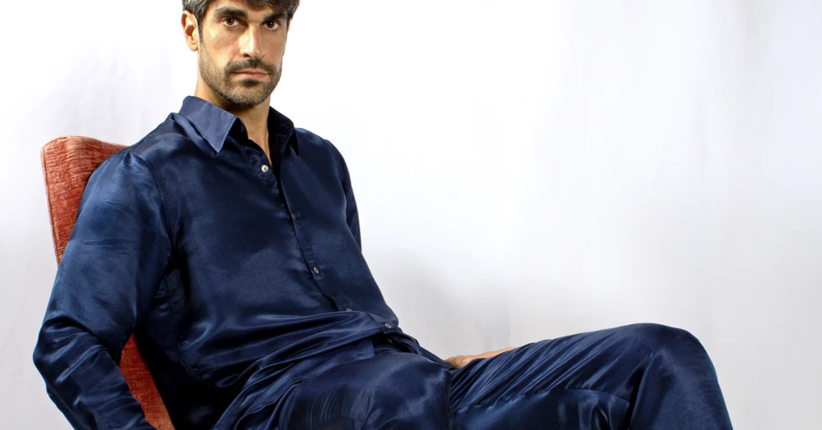 Tara Sartoria silk pajamas for men: classics