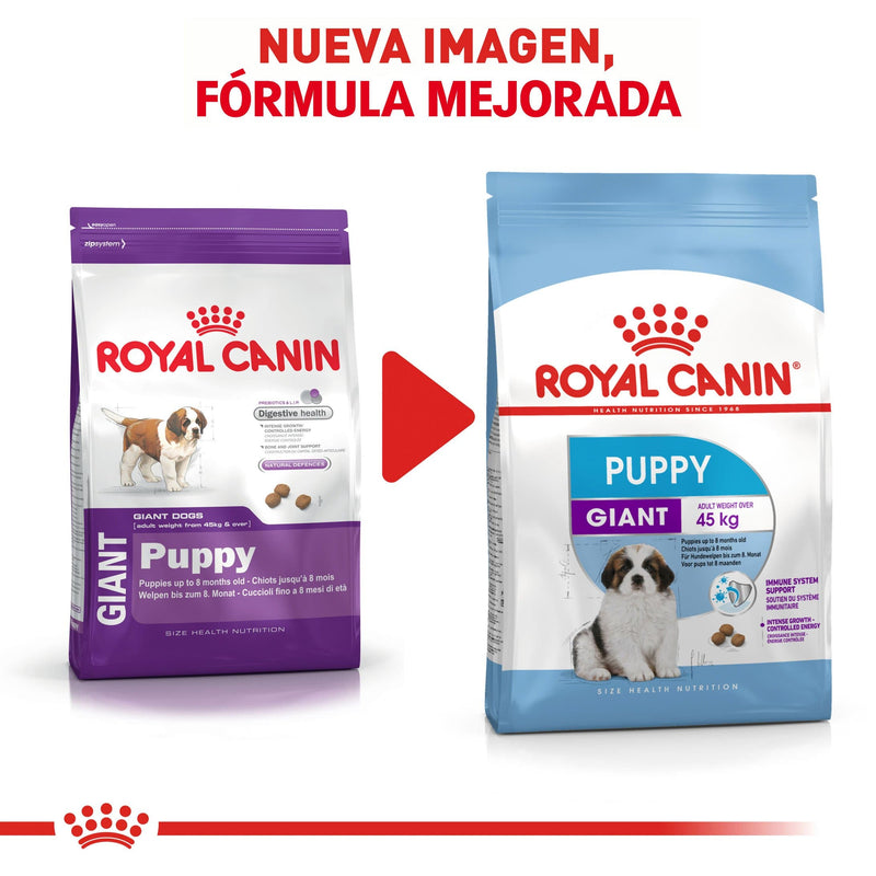 Royal Canin Giant Puppy 13.6 kg - Alimento Seco Perro Cachorro Raza ...
