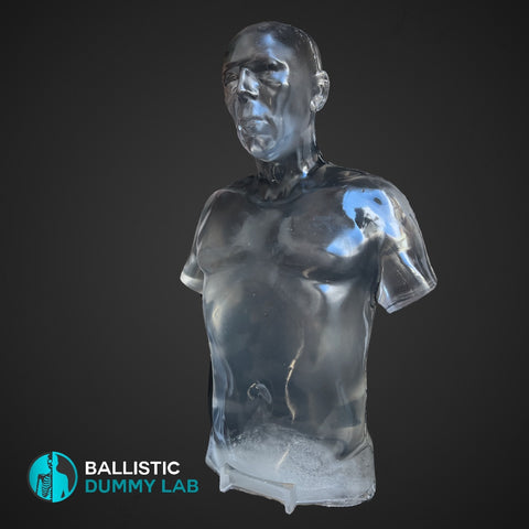 Perma-Gel Ballistic Dummy Deluxe Torso with Head – Ballistic Dummy Lab