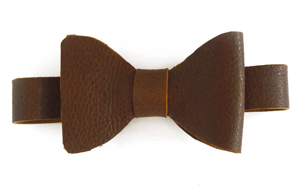 Buy Whiskey Brown Leather | Knotty Co Hand Made Bow Ties – Knotty Co ...