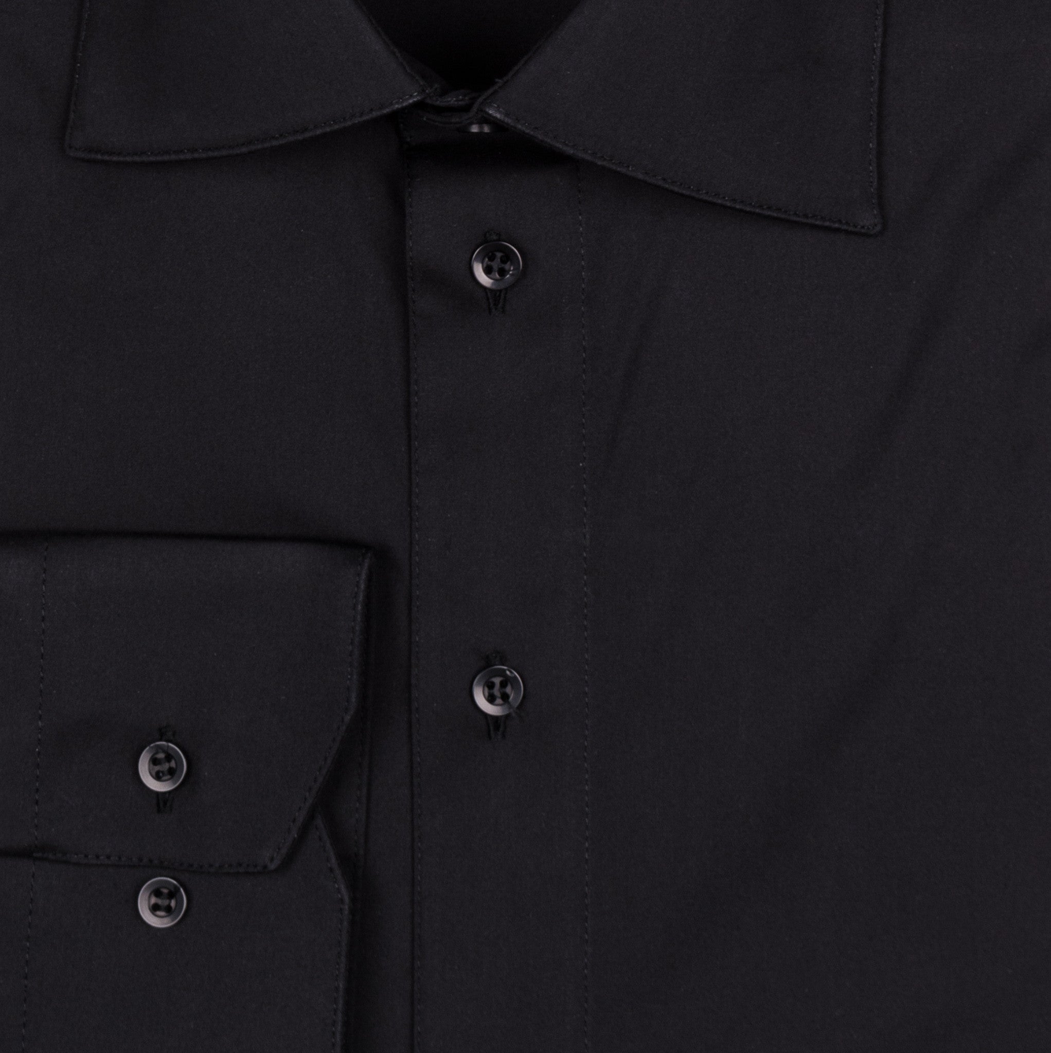 Jeff Performance Stretch Shirt - Black