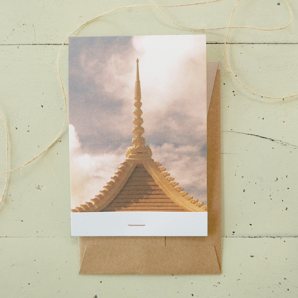 Zen Matchbook-Fold Card