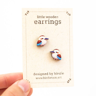 Kookaburra earrings