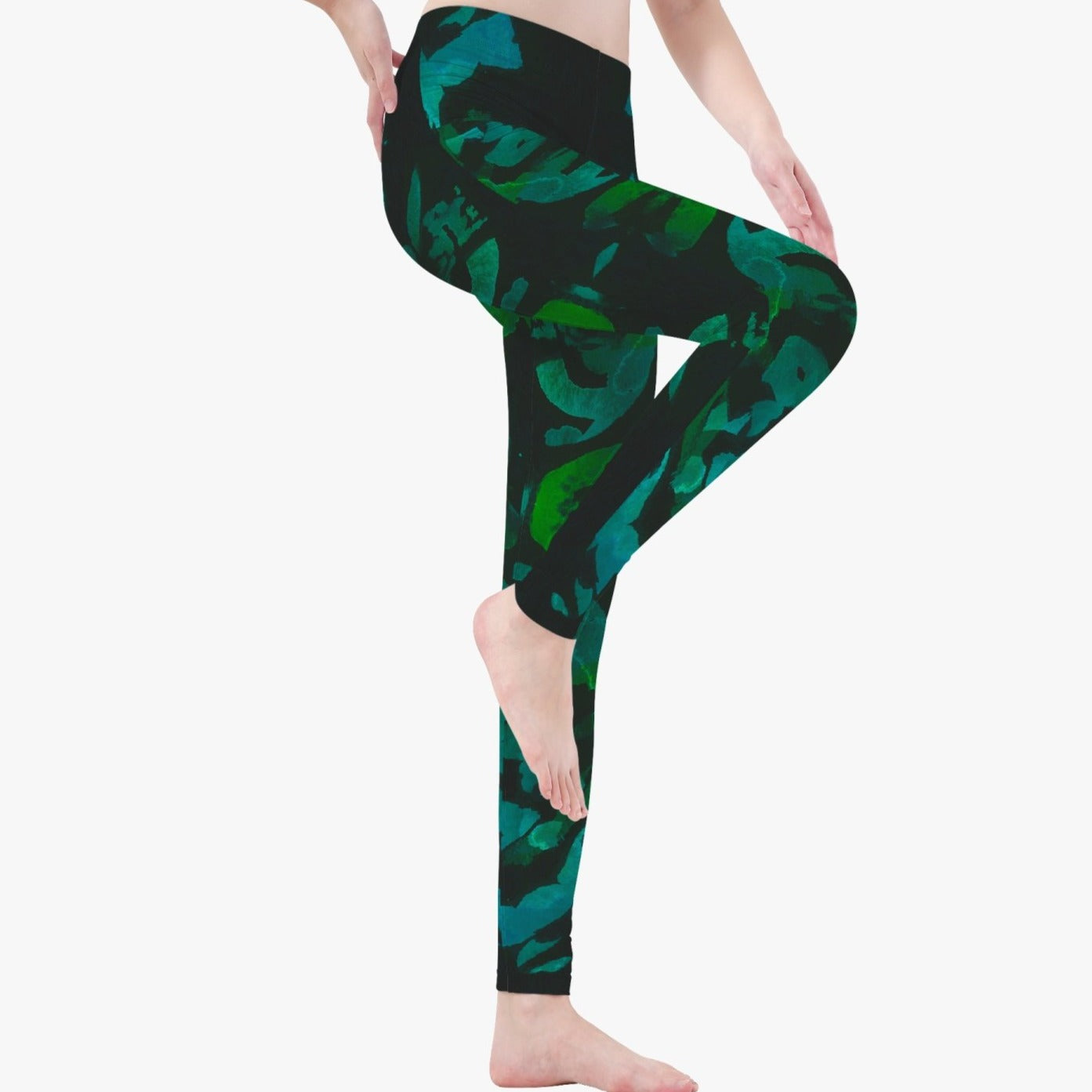 Funky Art Leggings for Women Designer Yoga Pants With - Etsy UK