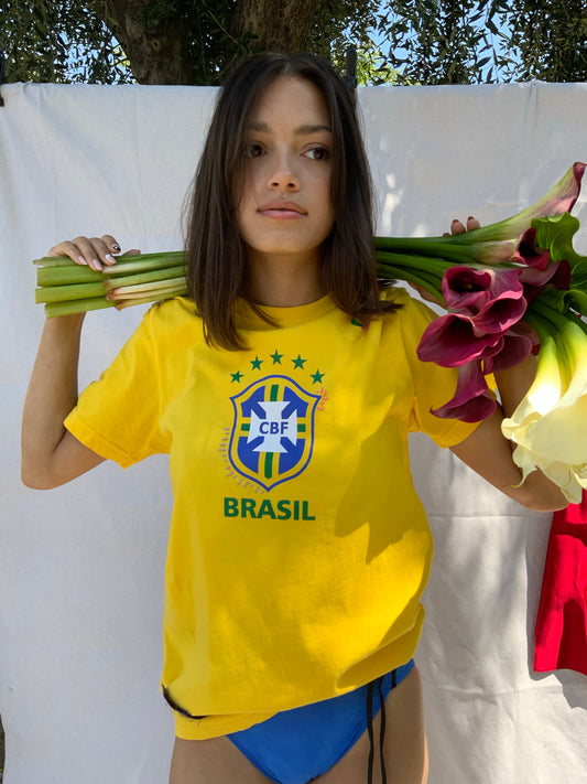Brazil T-Shirt Blue – nientedinuovofc