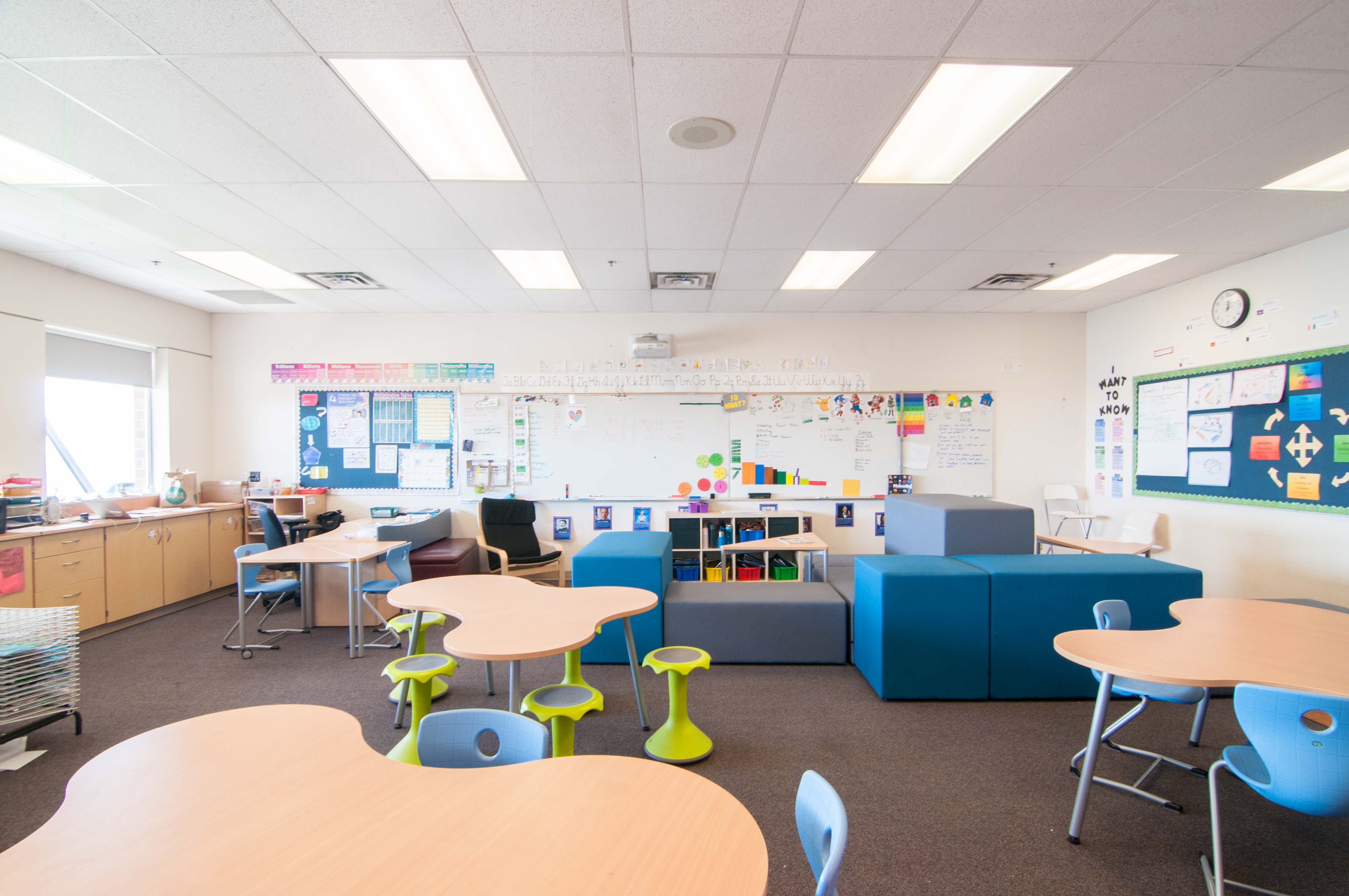 New Classroom to stimulate and inspire students