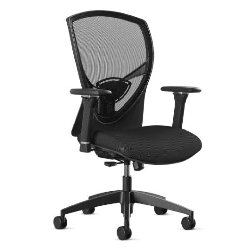 NCE-216 Task Chair | Black | Ships 24-48 Hrs.| 9to5 Seating