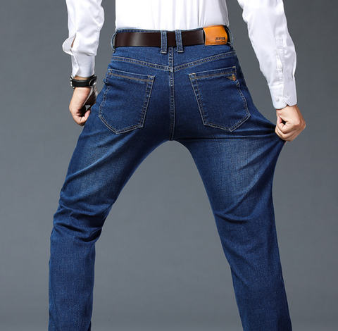 Calça Jeans Masculina Flex Slim - Super Confortável e Resistente
