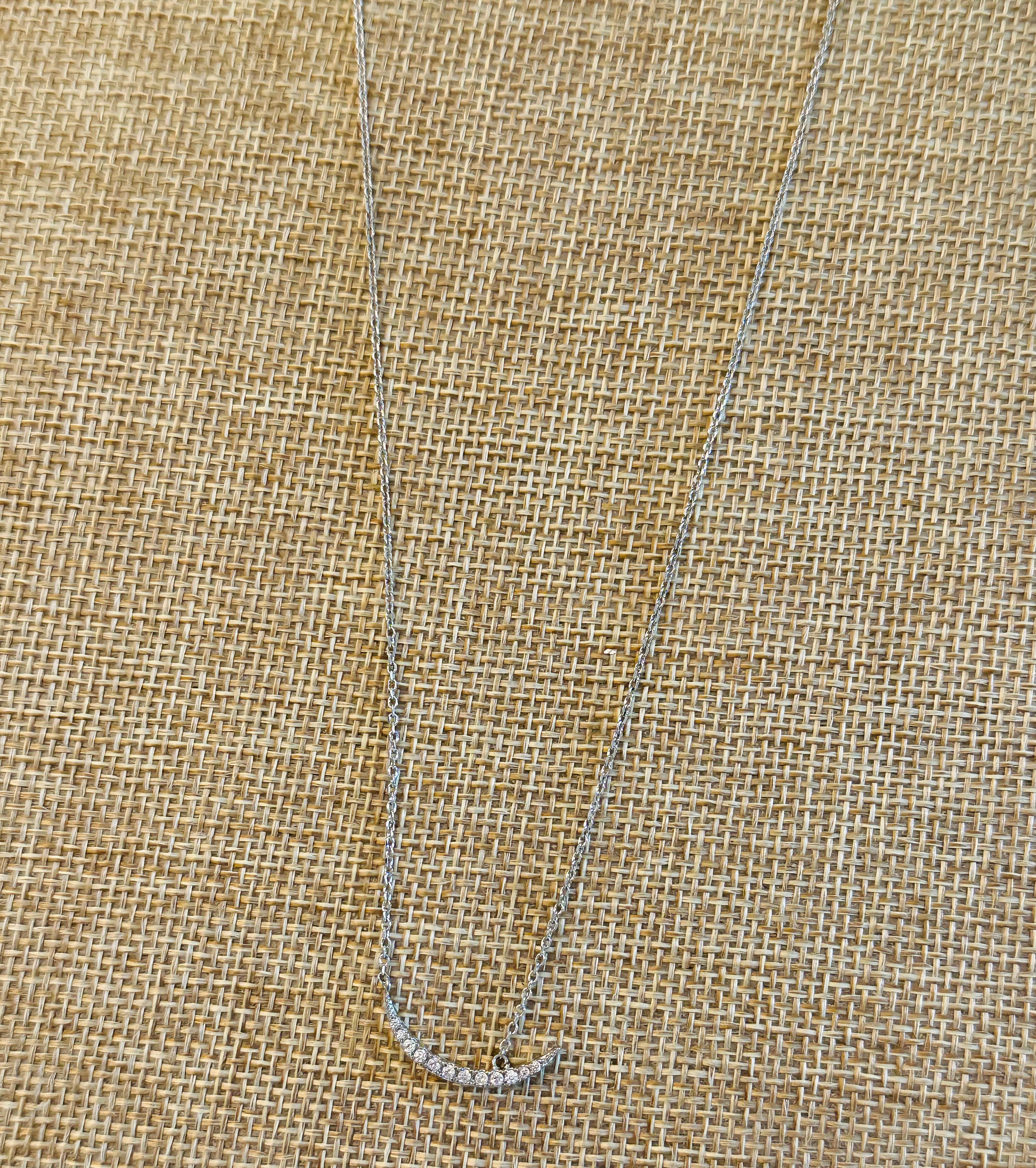 Waning Crescent Necklace