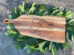 Cutting Board Personalized and Engraved