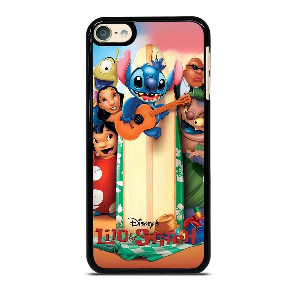 Disney Lilo Stitch Cartoon Ipod Touch 6 Case Best Custom Ipod 6th Gen Cover Cool Design For Teenage And Girl Favocasestore