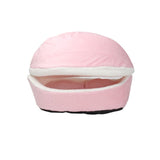 Cat Hamburger Bed House Short Plush Exploding Kittens Bed Warm Puppy Kennel Nest Pets Products