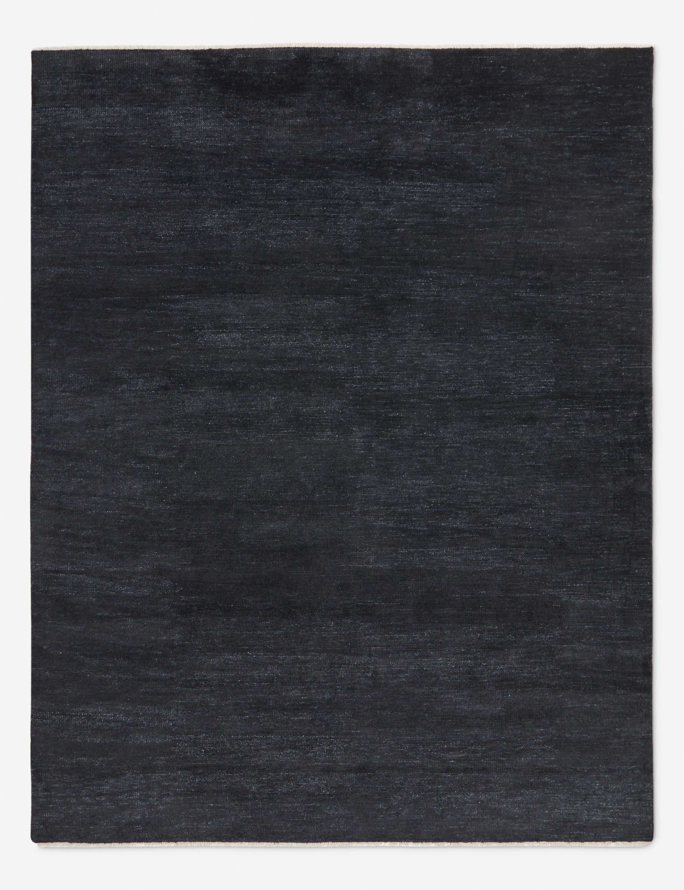 Heritage Hand-Knotted Wool Rug - Indigo / 8' Round