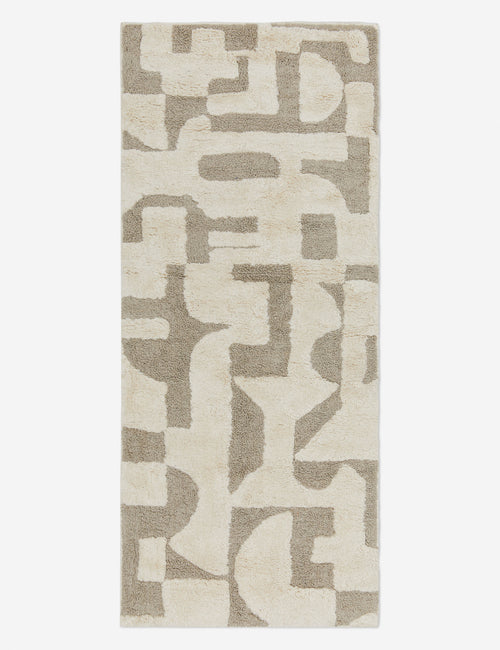 Morrow Modern Abstract Bath Mat & Runner, 2 Colors on Food52