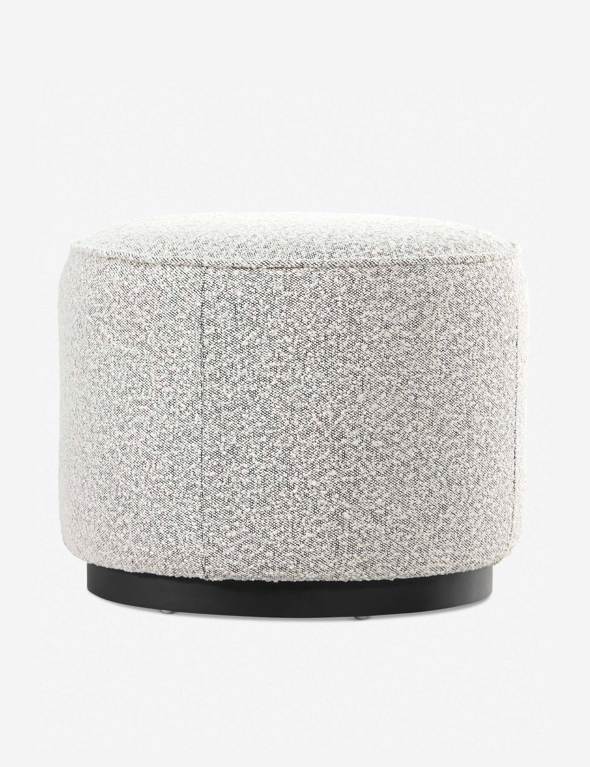 Aldora Stool, Gray Boucle