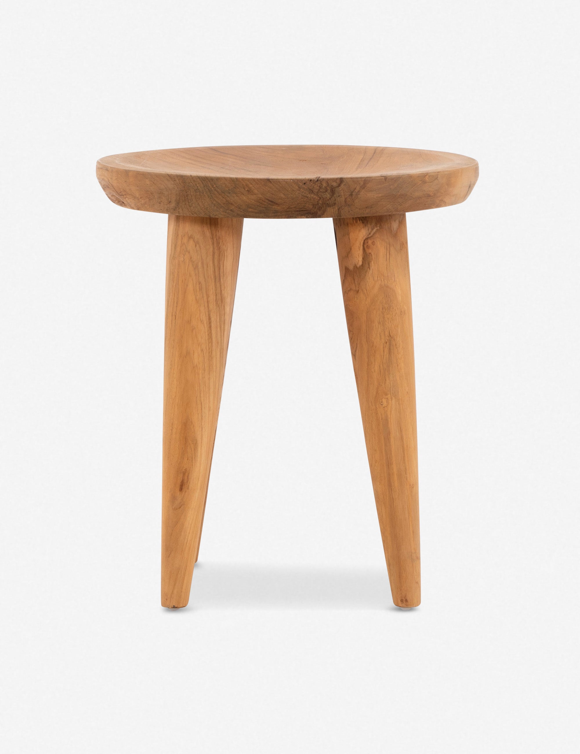 Clarabelle Round Indoor / Outdoor Stool, Natural