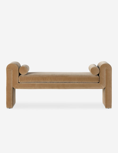 Lulu & Georgia Tate Curved Bench Dupe - Interior Design for Beginners