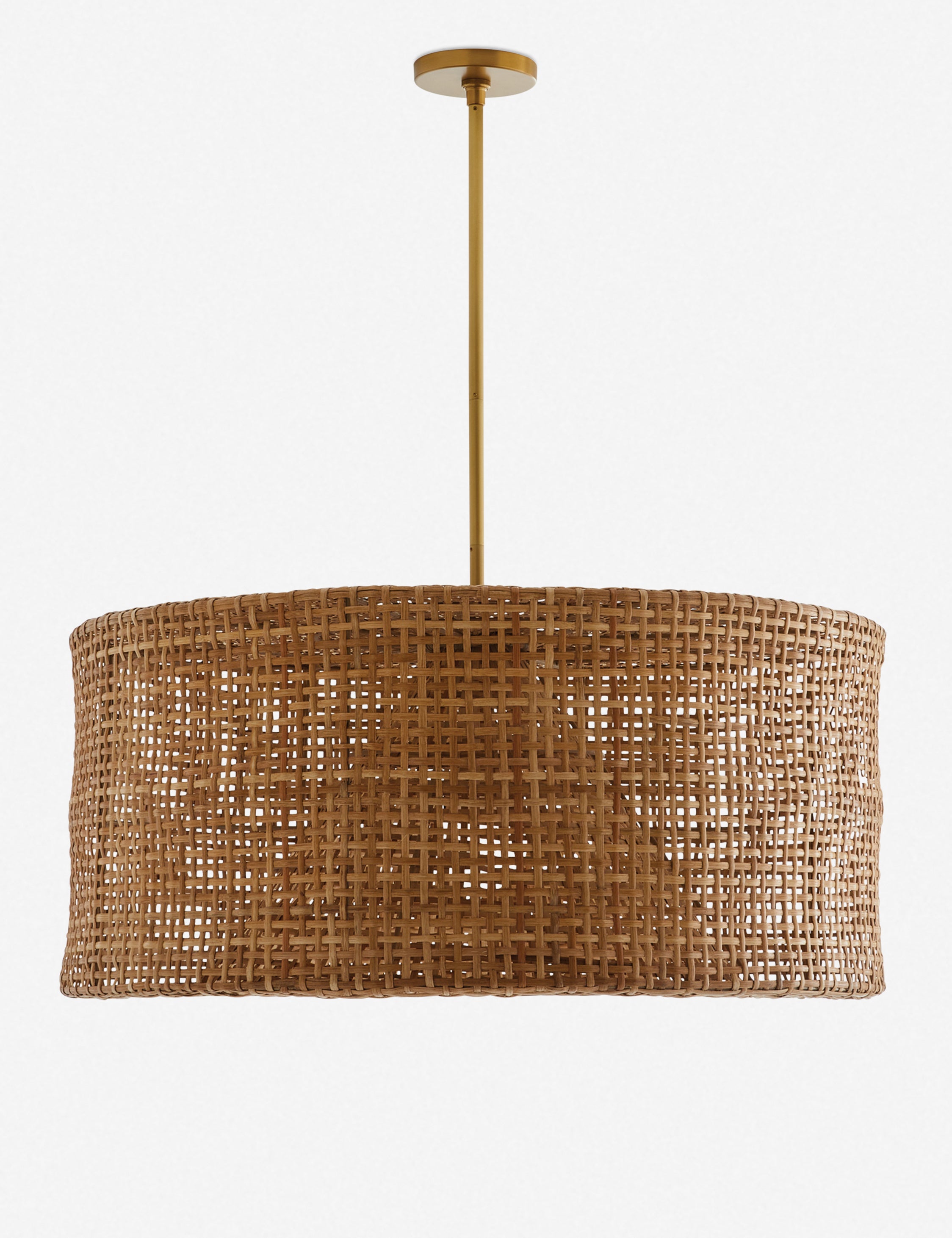 Nev Pendant Light by Arteriors, Natural 32" Dia