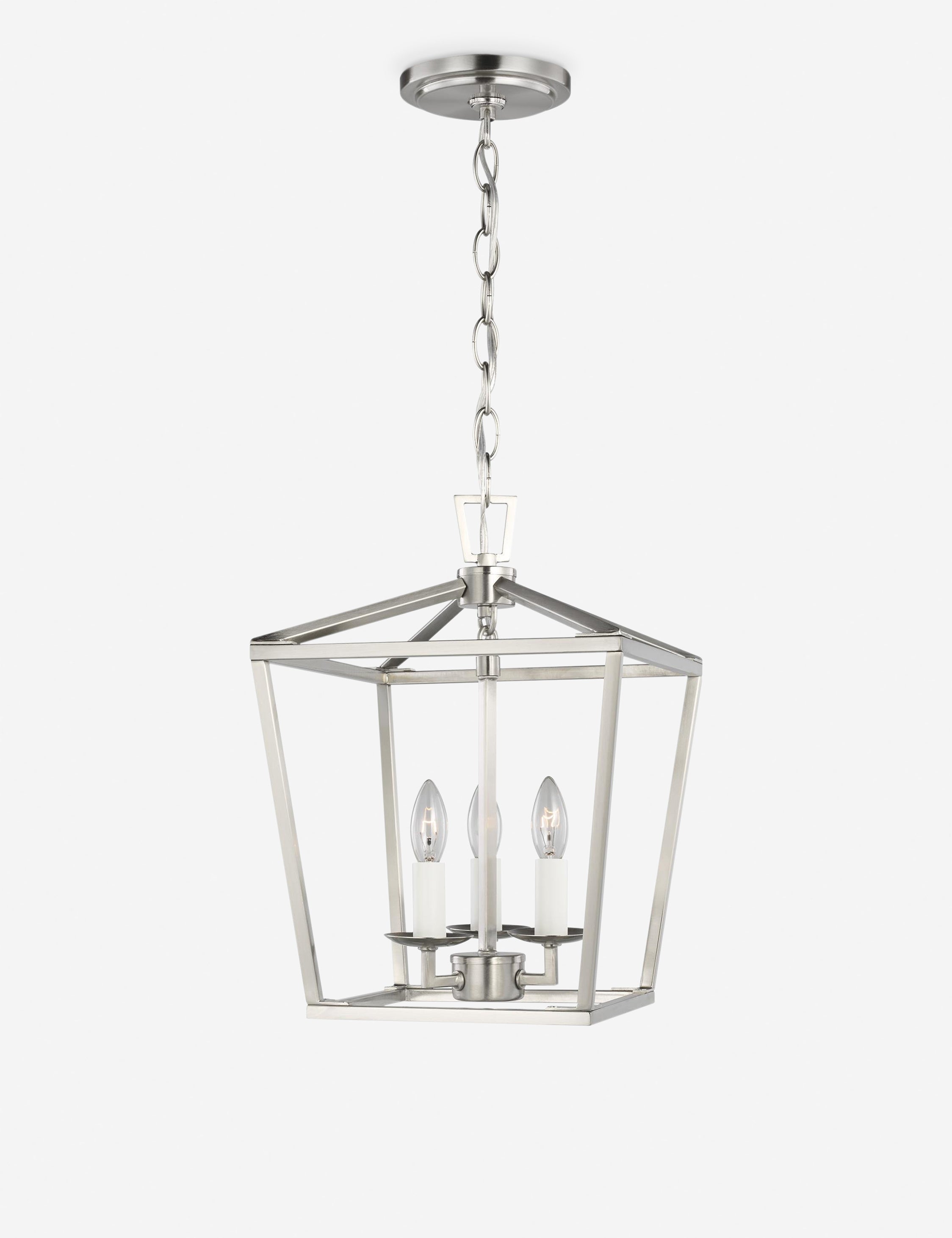 Gala Pendant Light, Brushed Nickel 9.75"W