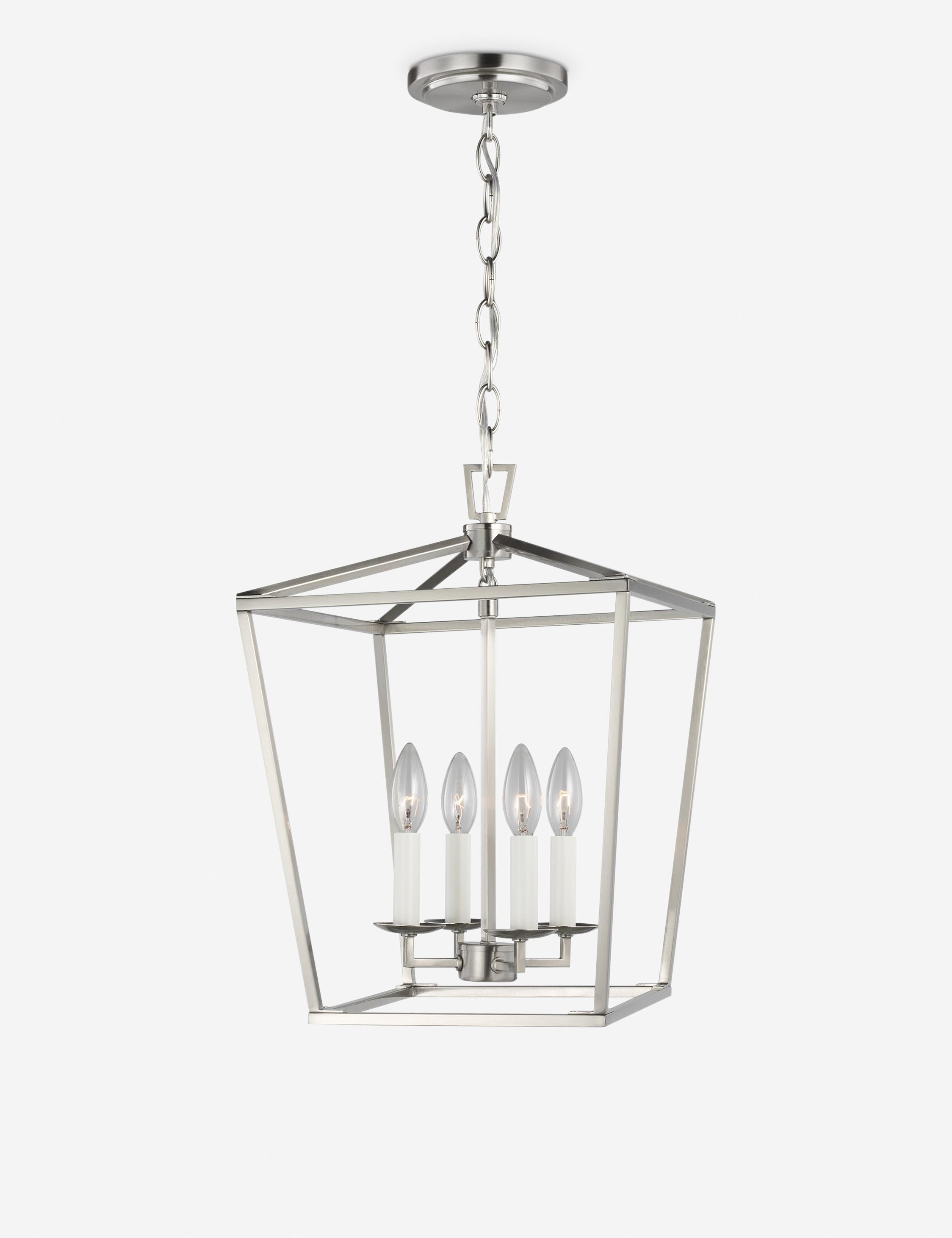 Gala Pendant Light, Brushed Nickel 14"W