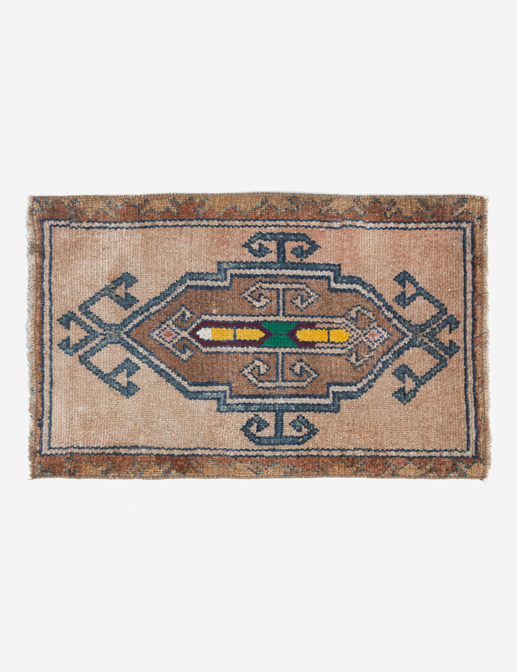 Zeki Micro Mini Vintage Rug, 1'8" x 2'7"