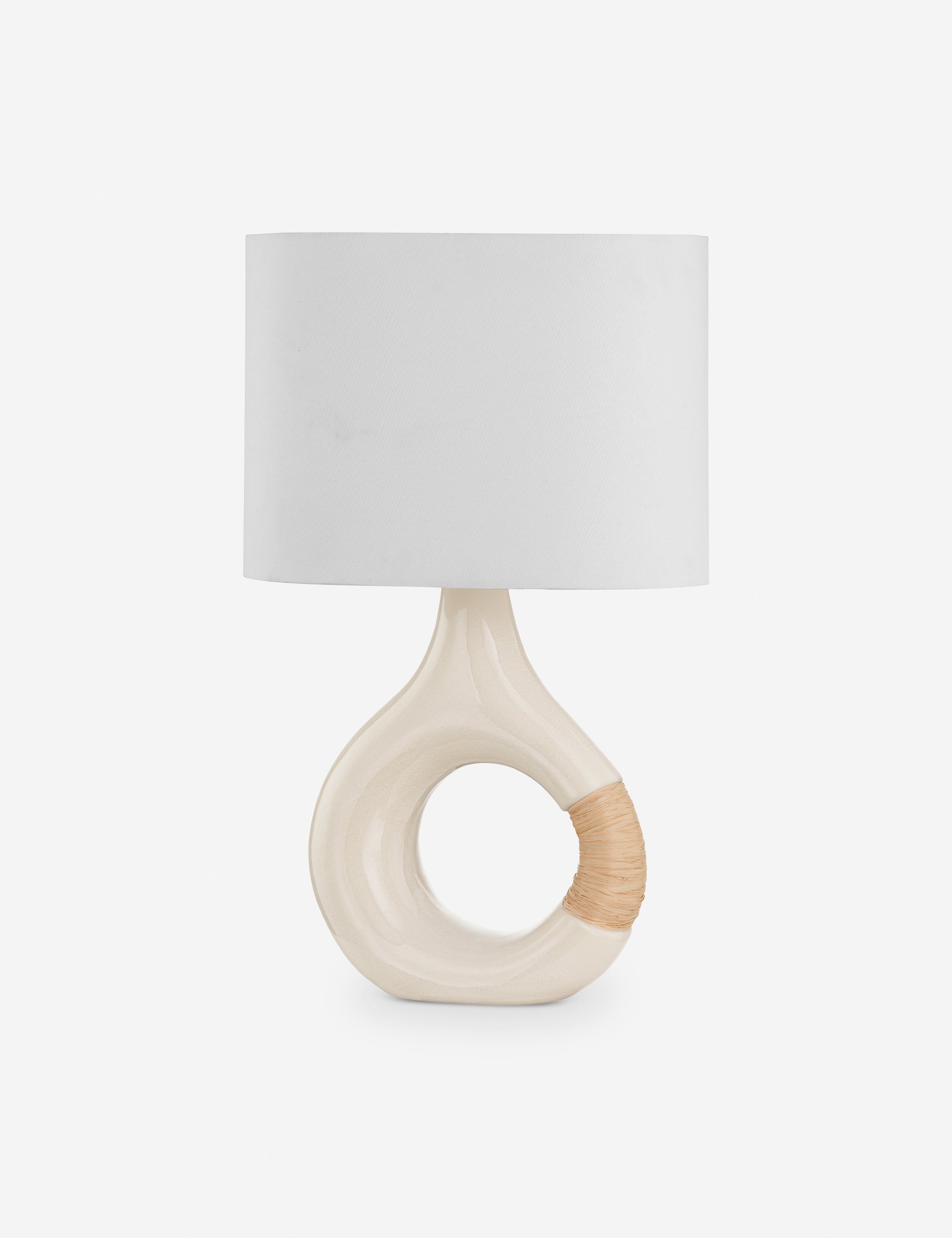 Dano Table Lamp, Ivory