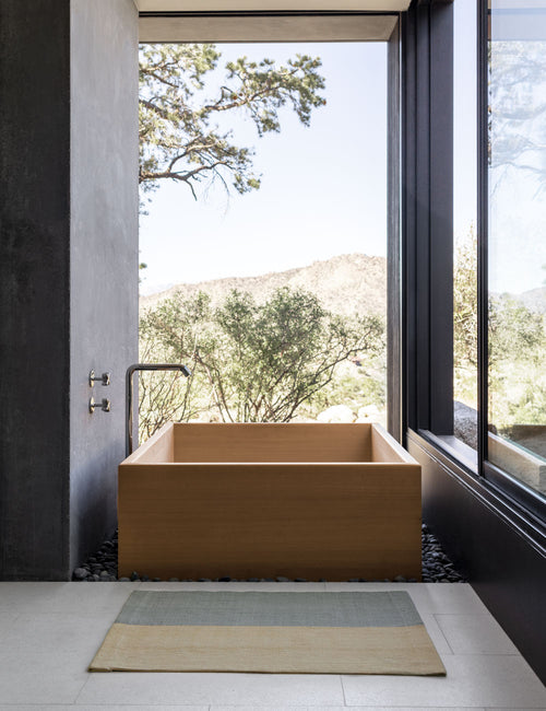 Square Bath Mat Polyester Soft Best Bathroom Balcony Modern