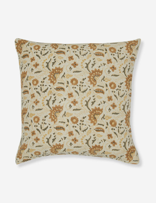 Sarah Sherman Samuel Tiger Pillow, Gold - Lulu and Georgia