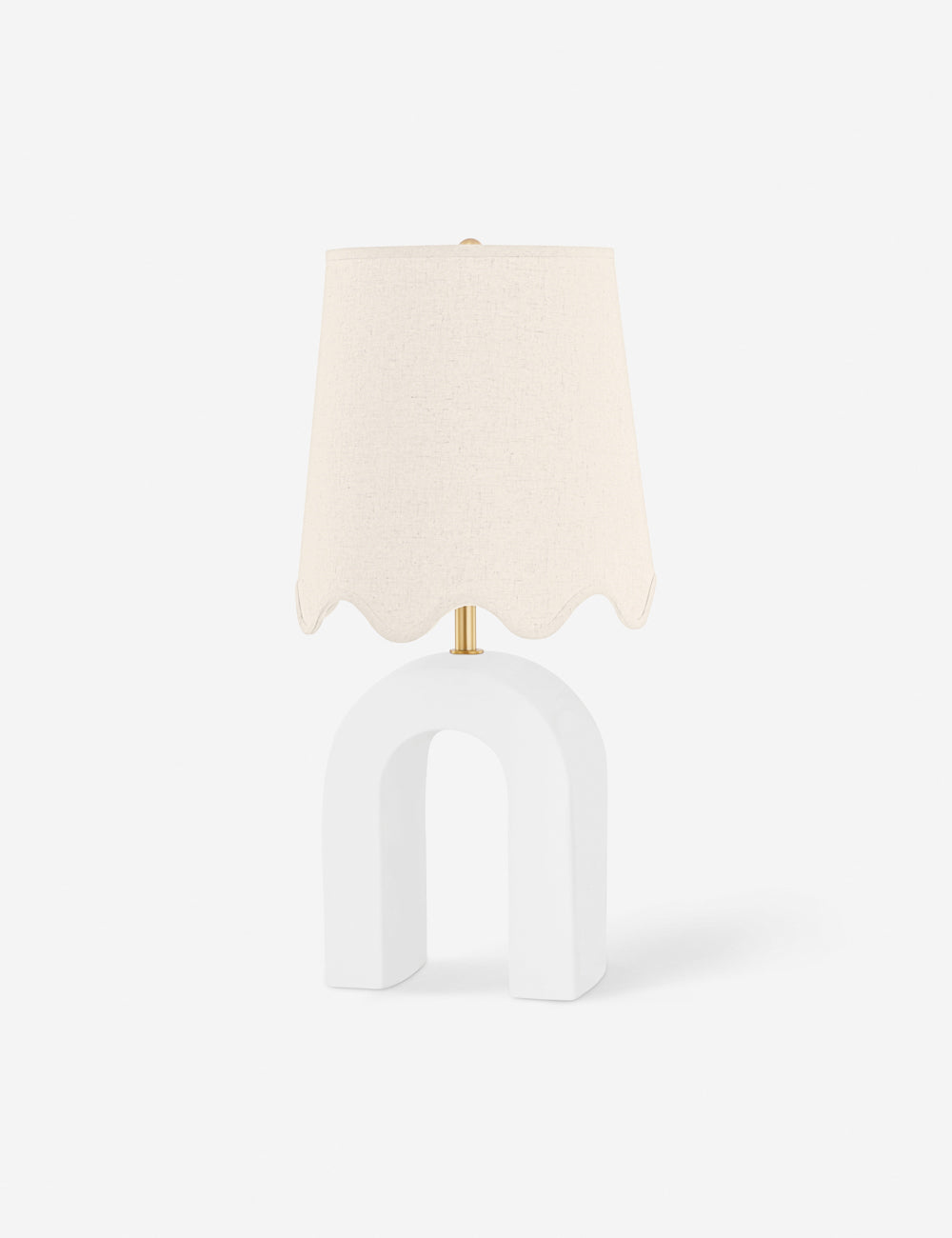 Saima Table Lamp, Matte White