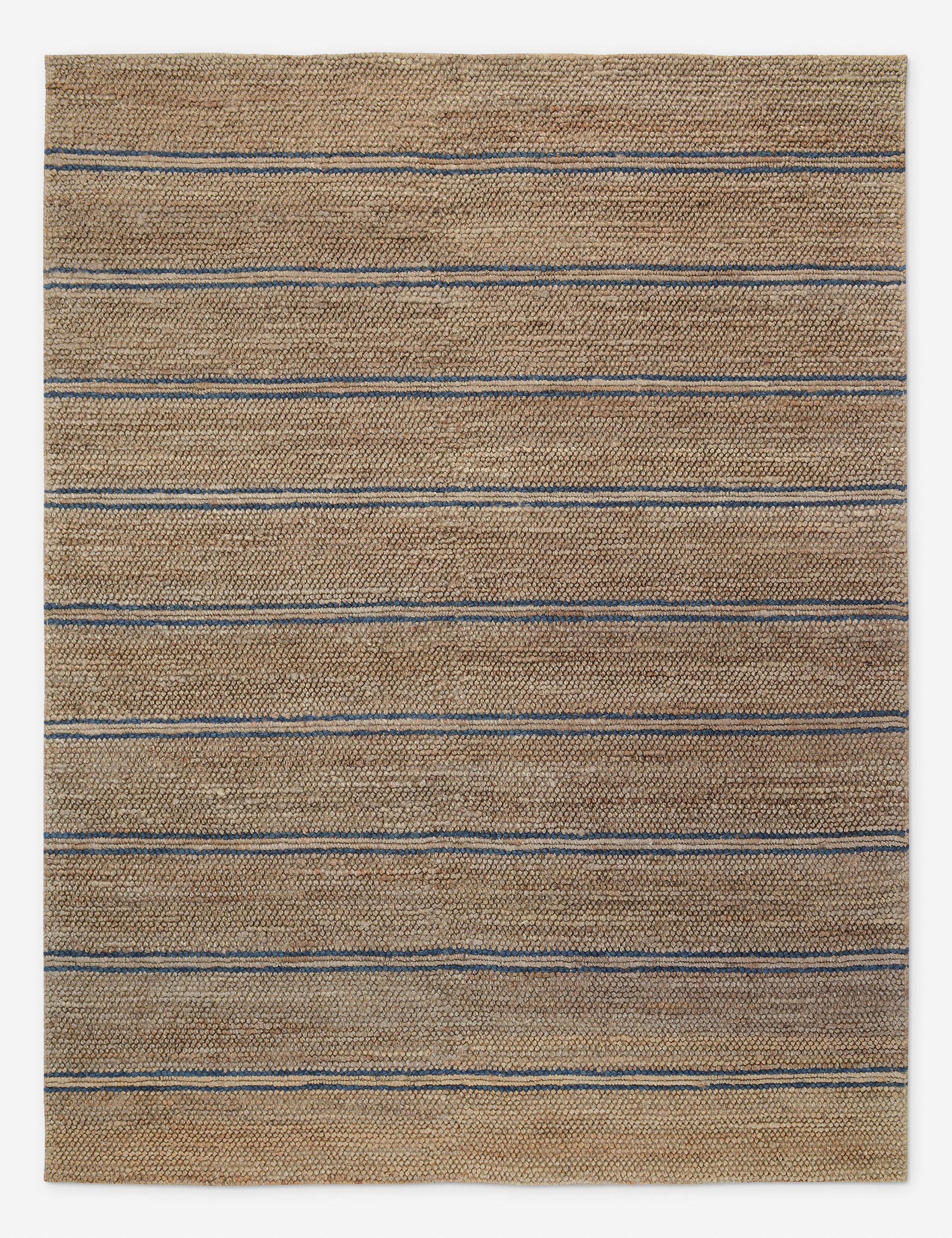 Najma Jute Rug, Navy 5' x 8'