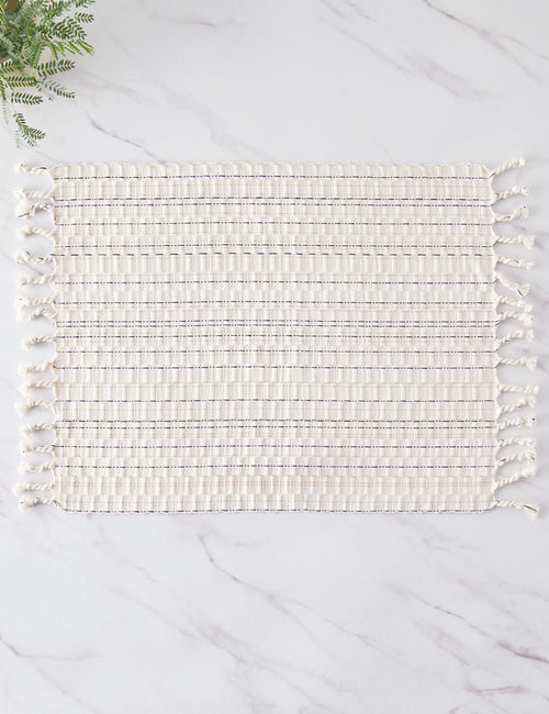 Trench Linen Table Runner by Hadiya Williams - Lulu and Georgia