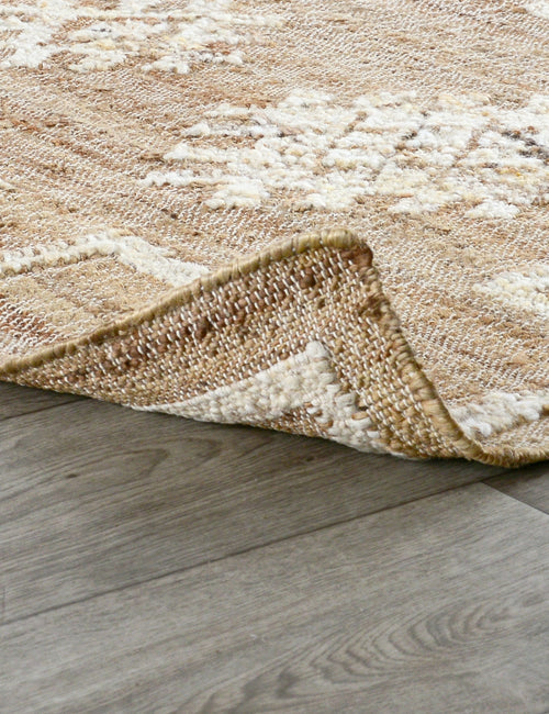 Gahilot International Handwoven Jute Area Rug,Natural Yarn Hand