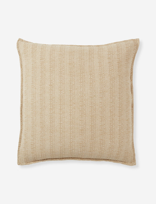 Oatha Neutral Long Linen Lumbar Pillow