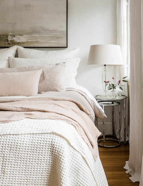 Styling Your Bed With A Long Lumbar Pillow – Halfway Wholeistic